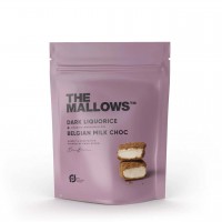 Organic Marshmallows Dark Liquorice + Belgian Milk Choc