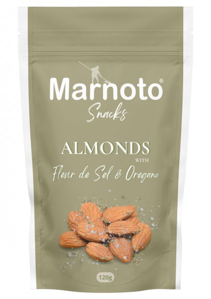 Almonds with Fleur de Sel and Oregano