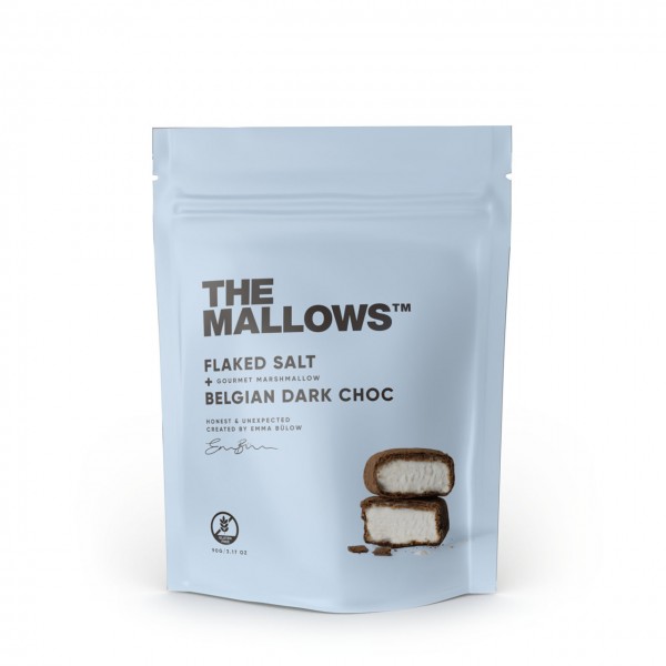 Marshmallows Flaked Salt + Dark Belgian Choc