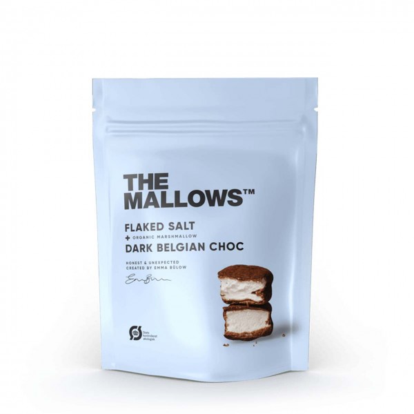 Organic Marshmallows Flaked Salt + Dark Belgian Choc