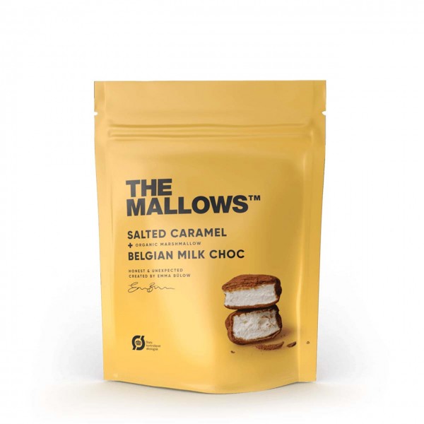 Organic Marshmallows Salted Caramel + Belgian Milk Choc